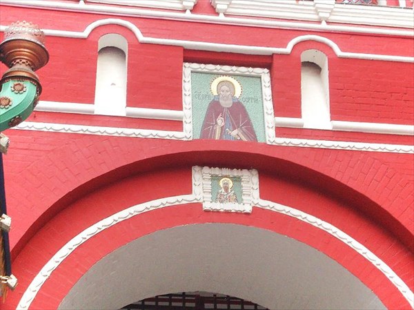 145-Иверская часовня-Святой преподобный Сергий Радонежский